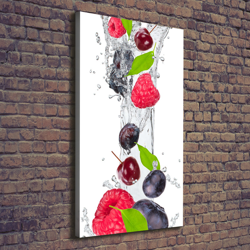 Forest Fruits - Wrapped Canvas Print