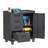 29.5” Wide Wheeled Removable Garage Storage Cabinet with Four Drawers for Partitioned Storage - Adjustable Shelf and Easy Movement