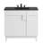 Modway Miles 36'' Free Standing Single Bathroom Vanity with Ceramic Top-92590991-92590992