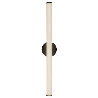 Vire 30-in Black dimmable LED Wall Sconce