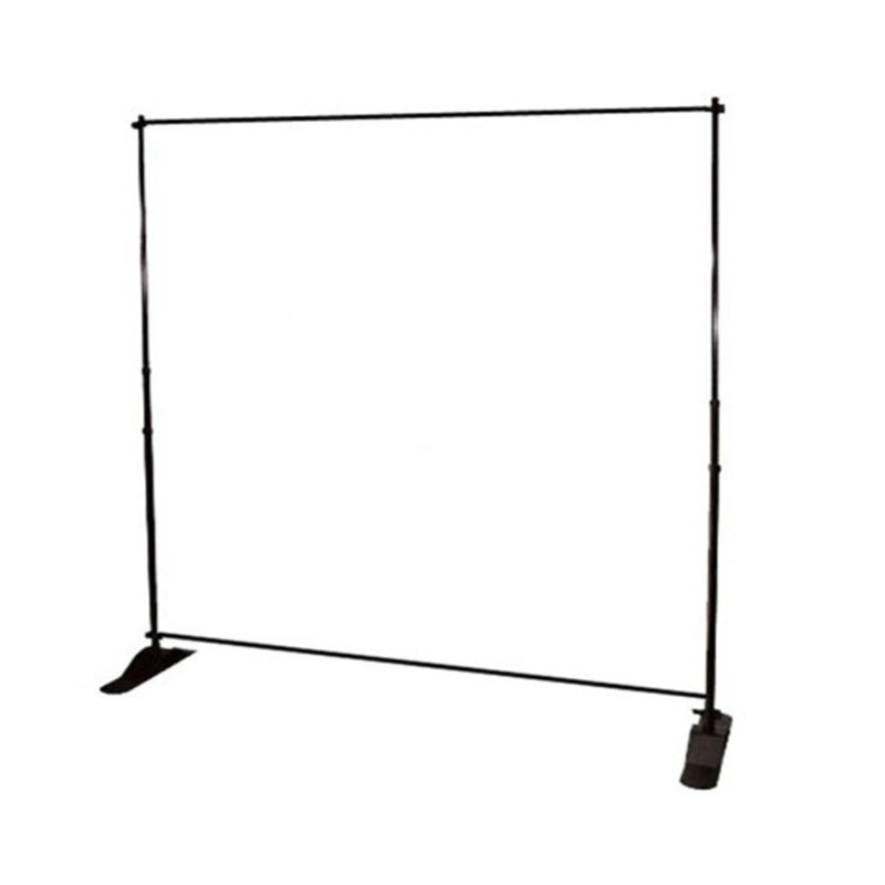 Adjustable Photo Booth Backdrop Stand Heavy-Duty Frame, Width 4.5 to 8 ft