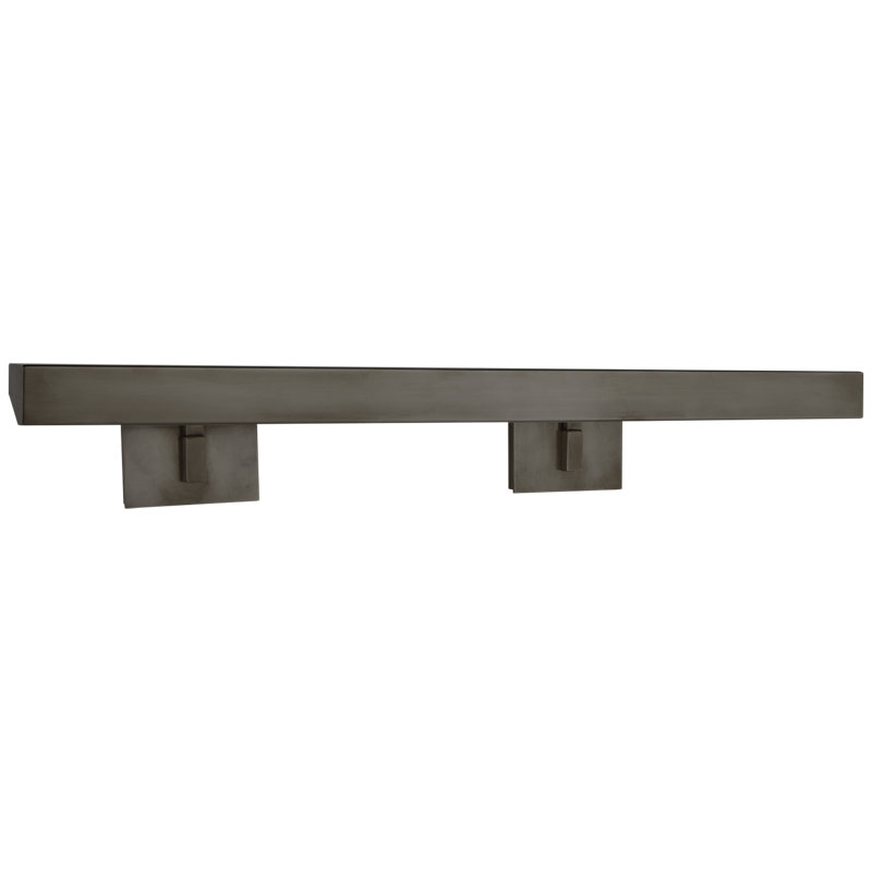 J. Randall Powers McClain Hardwired Picture Light, 4.5" H x 42" W x 8.25" D, Bronze