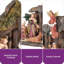 Grand ensemble de crèche de Noël 20,5 pouces 20 pièces avec lumières DEL-2006642128