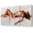 Elle Macpherson In The Sea Canvas 3 Panel Set-218019539