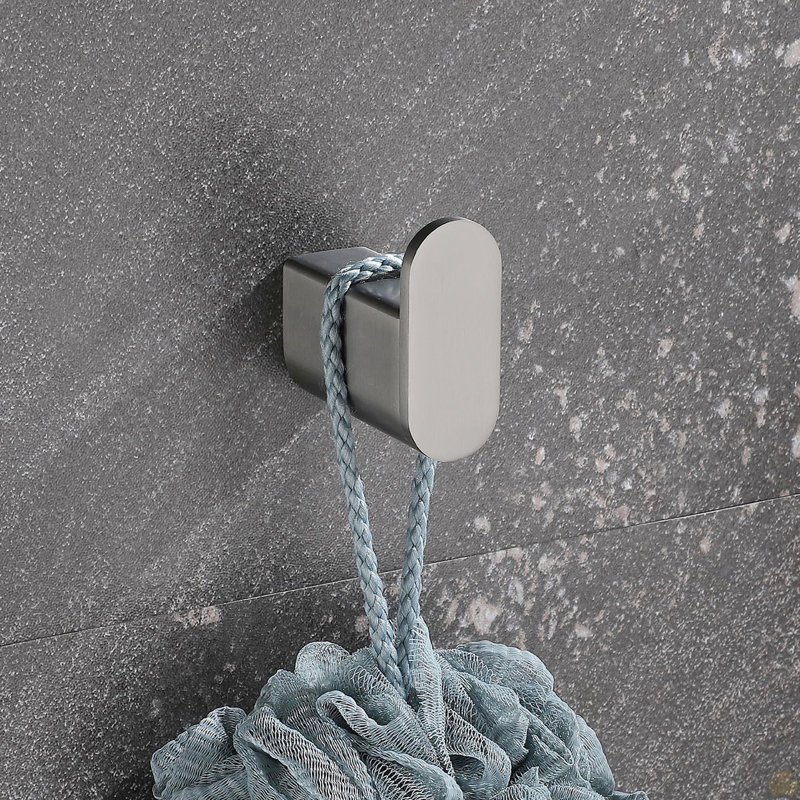 5- Piece Bathroom Hardware Set, Gunmetal