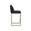 Nevin Upholstered Stool with Metal Frame-235302537-235245725