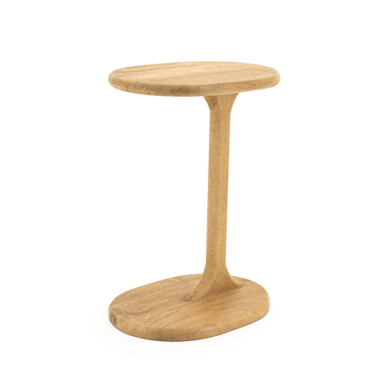 End Table Solid Wood End Table, Natural