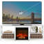  Meuble télé Classic Classic 70 po avec foyer-1299423819