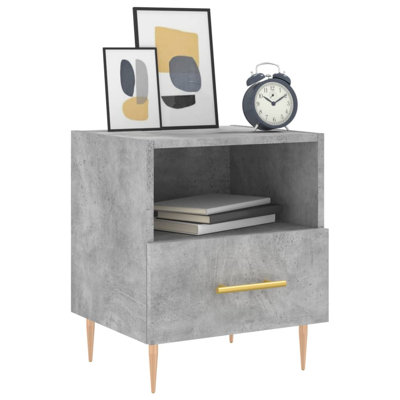 Linda Bedside Cabinets 2 pcs 40x35x47,5 cm Engineered Wood