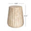 Table d'appoint d'extérieur sculptée Cleme-1028435924