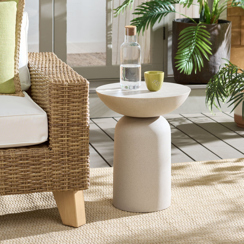 Table d'appoint Dylan, Beige