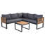Ensemble de conservation pour patio 4 pièces-1223800907
