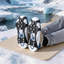 Crampons à glace à 10 griffes pour chaussures, semelles antidérapantes pour bottes (pointures 35 à 39), pointes de sécurité hivernales