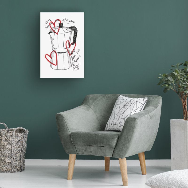 «Modern and Contemporary Kaffee Am Morgen», reproduction sur toile