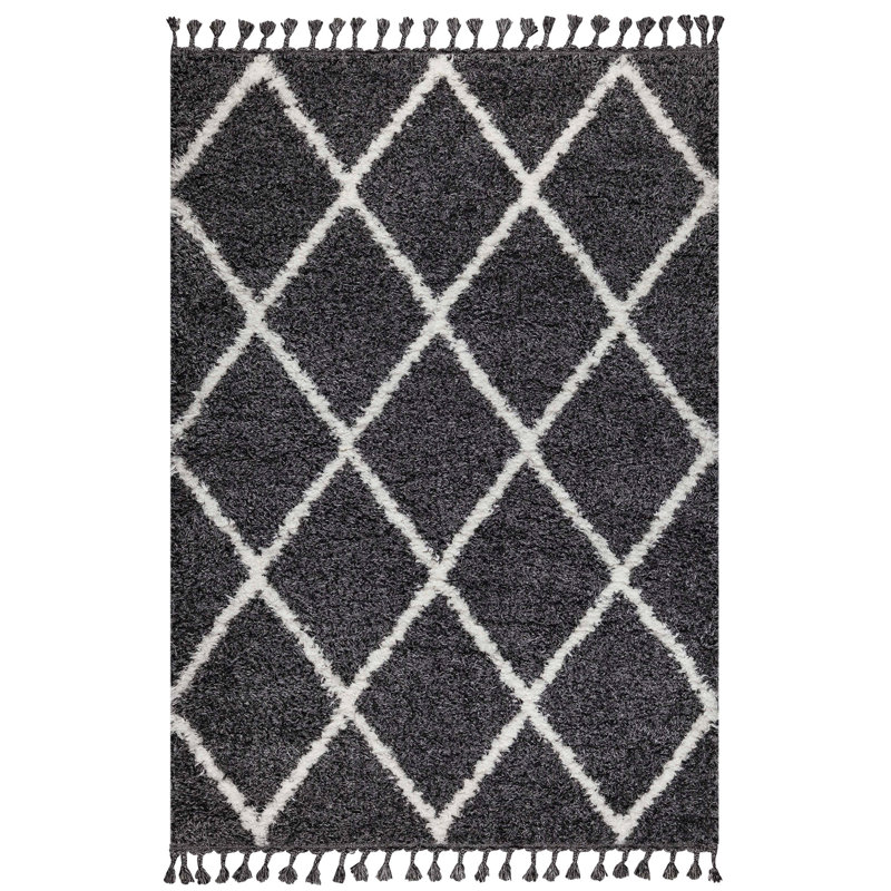 Marquavius Geometric Indoor Rug, Rectangle 6'7" x 9'7"