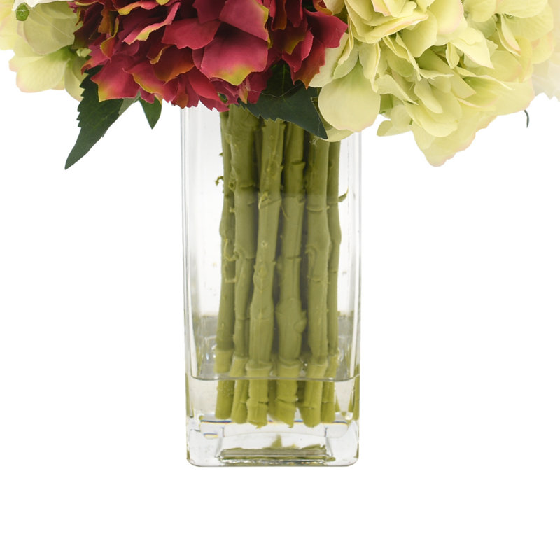 Polysilk Arrangement in Vase