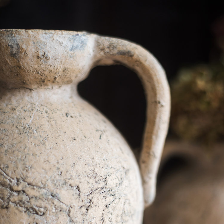 Vernet Handmade Cement Table Vase