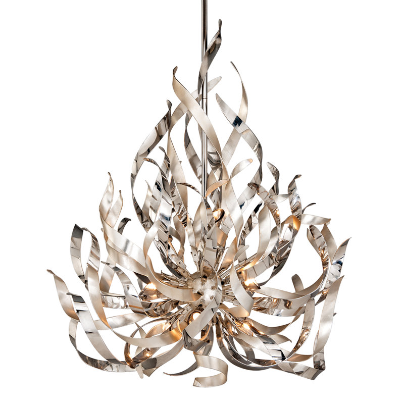 Lustre géométrique unique à 9 lumières Graffiti