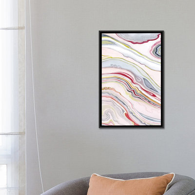 «Watercolor Marbler II», impression sur toile