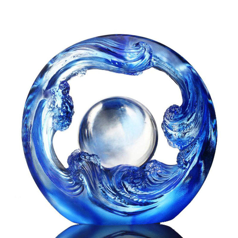 As The Good World Turns Crystal Feng Shui Symbolizing Water and the Constant Flow of Riches