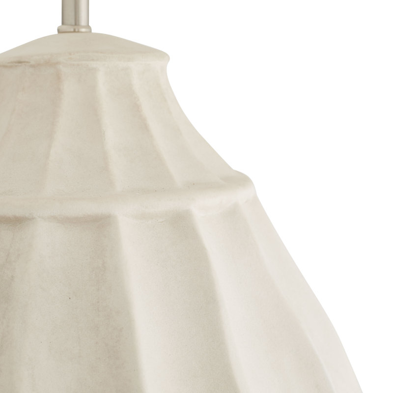 Tangier Table Lamp, Egg Shell