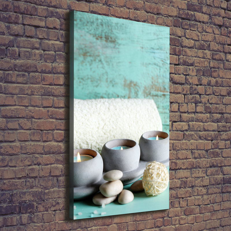 Candles - Wrapped Canvas Print