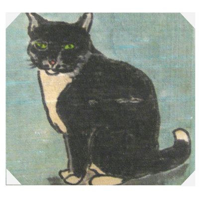 Vinyl Square 4 Piece Coaster Set