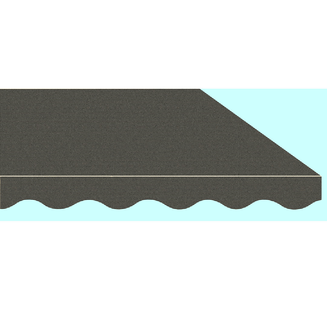 SunSetter Motorpro Woven Acrylic Retractable Soffit Patio Awning SunSetter 