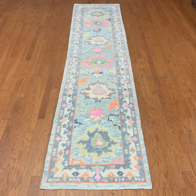 Bungalow Rose Handmade Turkish Oushak Wool Runner