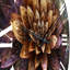 Horloge murale mystérieuse rétro Dahlia-93379693