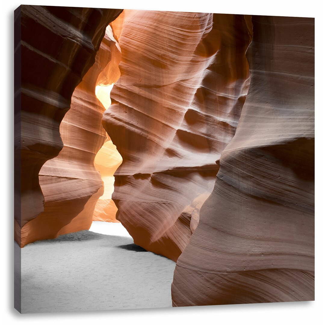 Leinwandbild Durchgang im Antelope Canyon