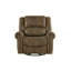 Fauteuil inclinable pivotant en microfibre Doniphan-1422215840