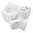 Ella Monaco 32"x52" Acrylic Air and Hydro Massage Walk-In Bathtub with Right Outward Swing Door, 5 Piece Fast Fill Faucet, 2" Dual Drain-92952886