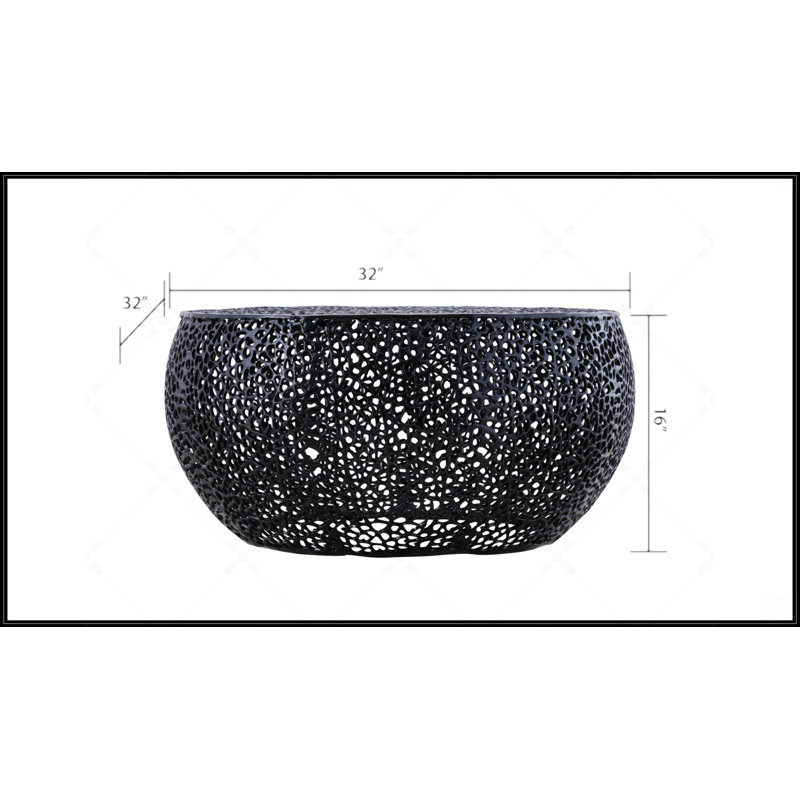 Table basse T3502-32, Noir