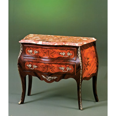 Commode décorative 2 tiroirs