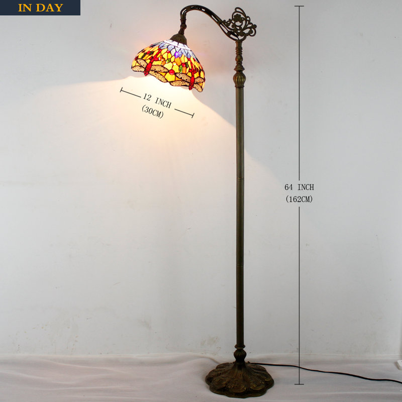 Anouk 64'' Bronze Antique Floor Lamp