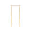 Hongi 75cm Wide Clothes Rack. Made in Europe, Scandinavian design, FSC certified wood-87051766