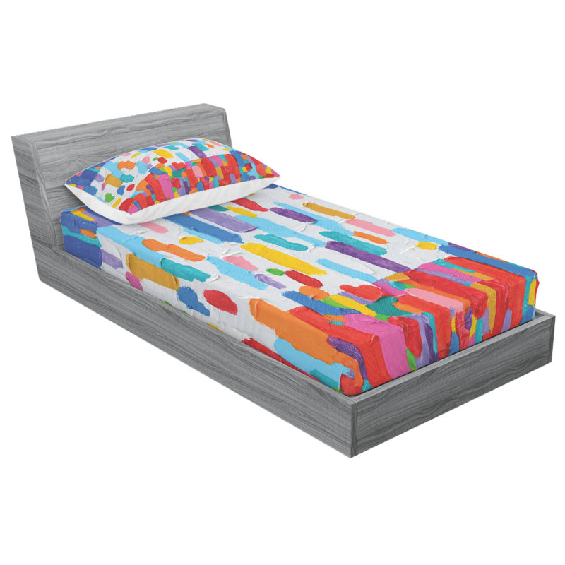 Microfiber Sheet Set, Twin Sheet Set + Fitted Sheet + 1 Pillowcase
