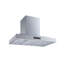 Hotte murale convertible en acier inoxydable 153 pouces 300 CFM 153C Series avec filtre inclus