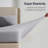 Extra-soft, cool-feel fitted sheet three-piece set, Queen gray