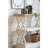 French Country Console Table - 35.5"" X 14"" X 32"" - Distressed White/natural Wood Shelf Tray