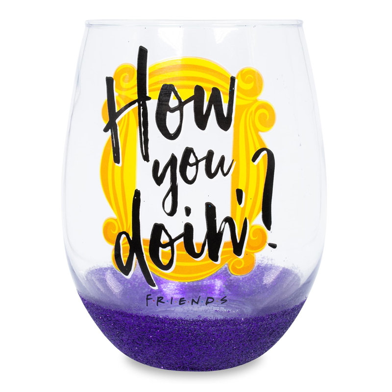 Goutte d'amis 20 oz Verre à vin sans pied