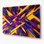 «Geometric Abstraction 20», art mural en métal mauve