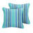  Stripe Indoor/Outdoor Throw Pillow