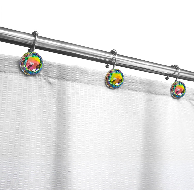 Crochets de rideau de douche Luxury