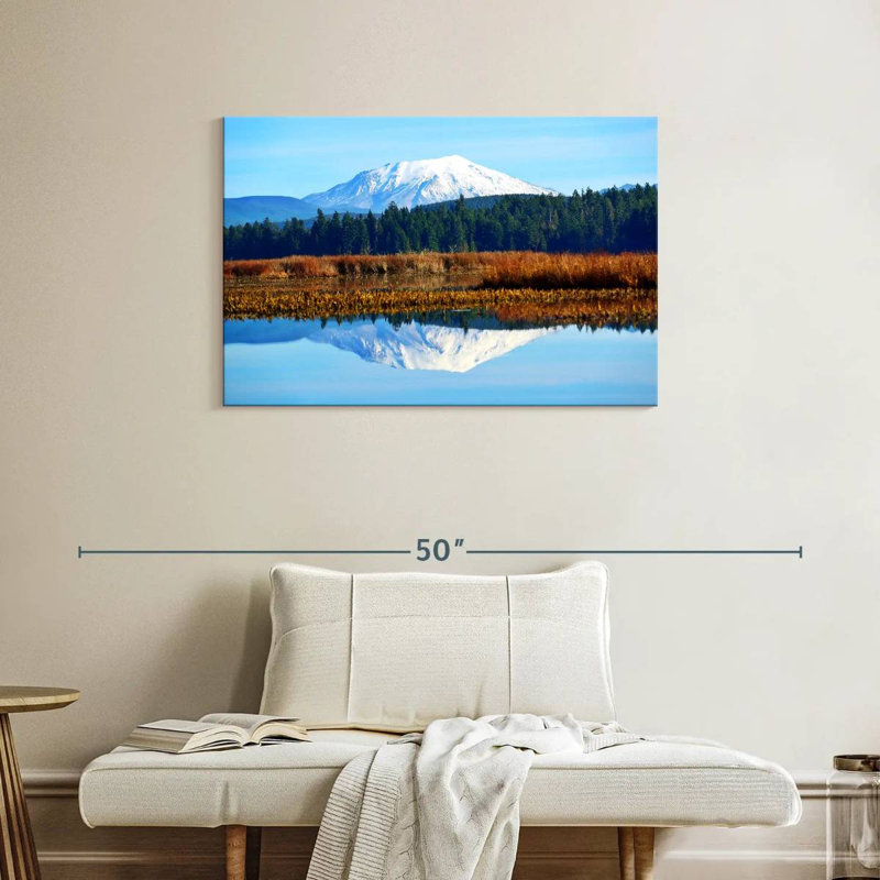 Alvord, Mont St Helens dans le lac