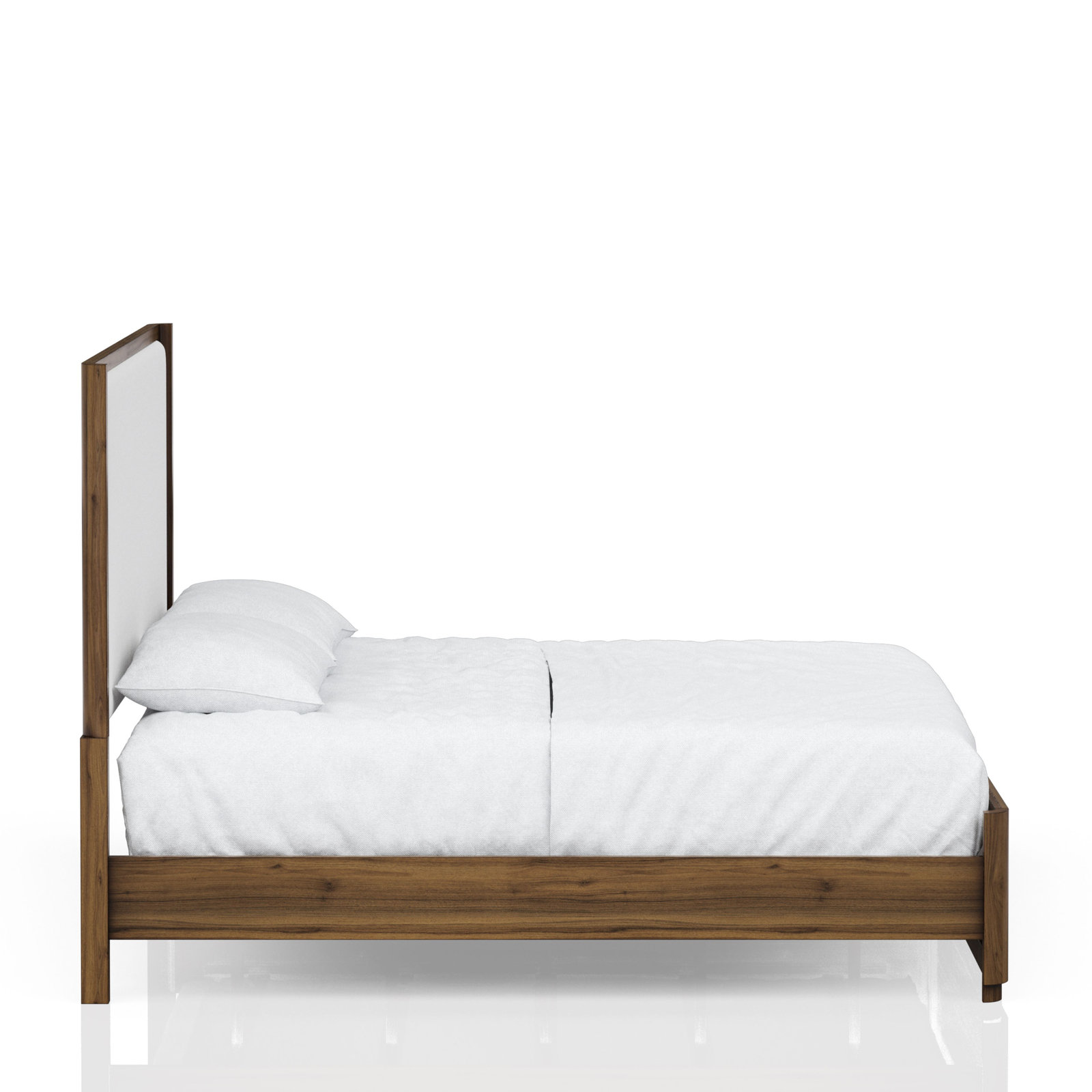 Kiefer Walnut Bed, King