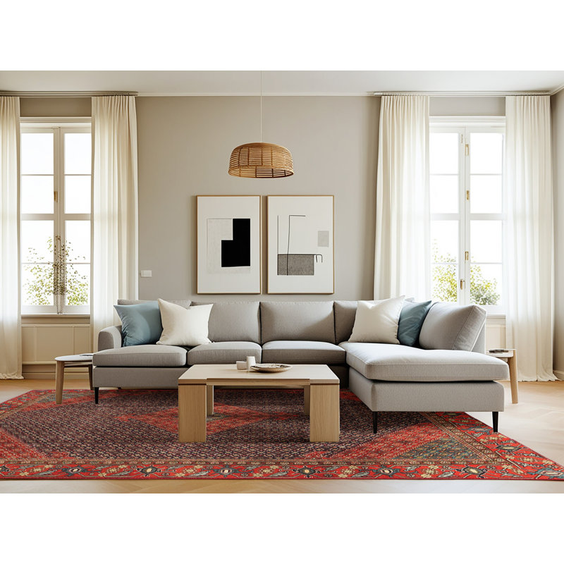 Oriental Indoor Rug, Rectangle 8' x 12'