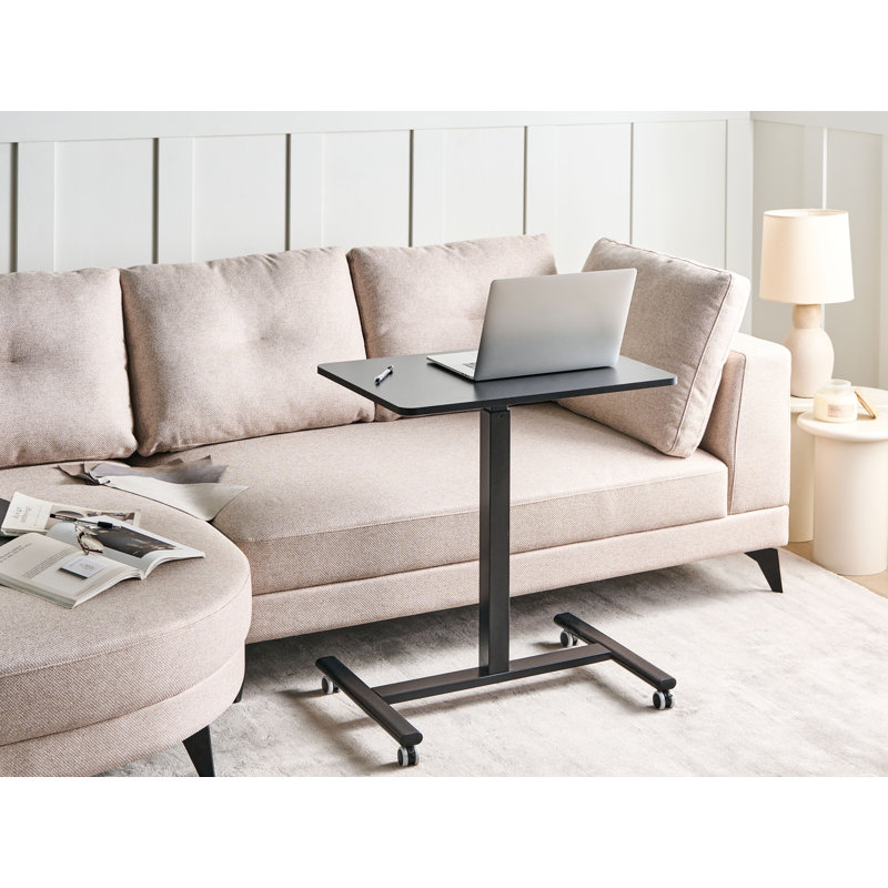 Adjustable Metal Base Standing Desk, Black