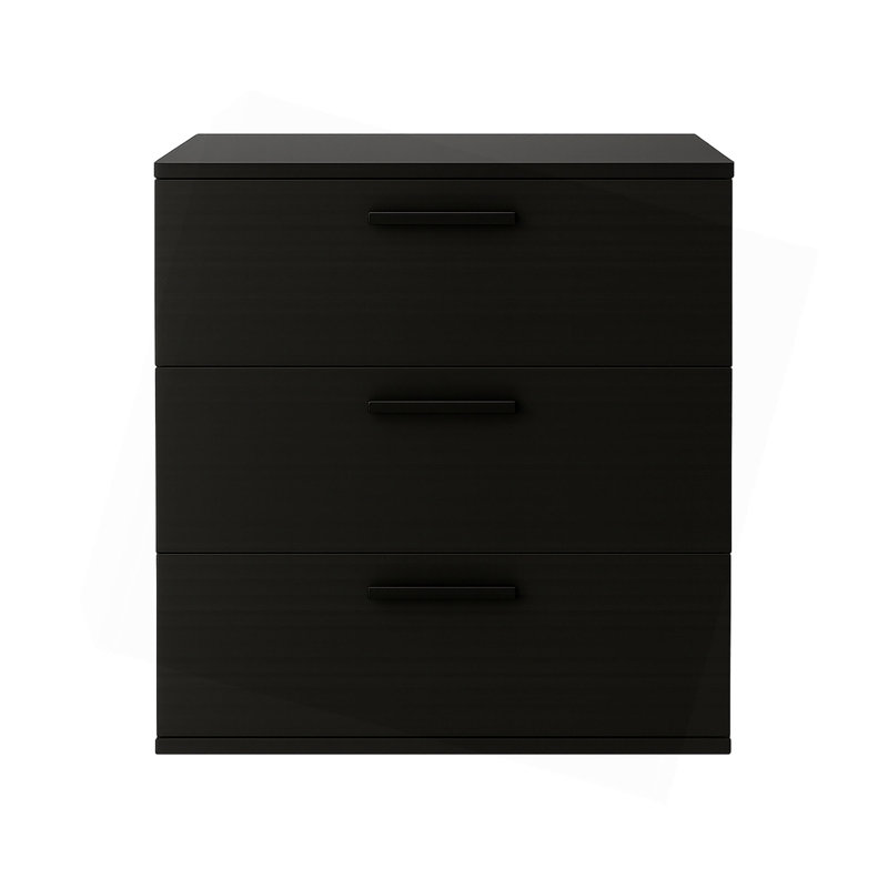 Commode modulaire à trois tiroirs